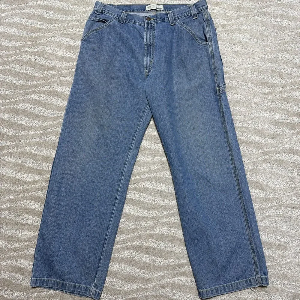 Levis Strauss Signature Carpenter Jeans Mens 48 x 30 painter utility workwear